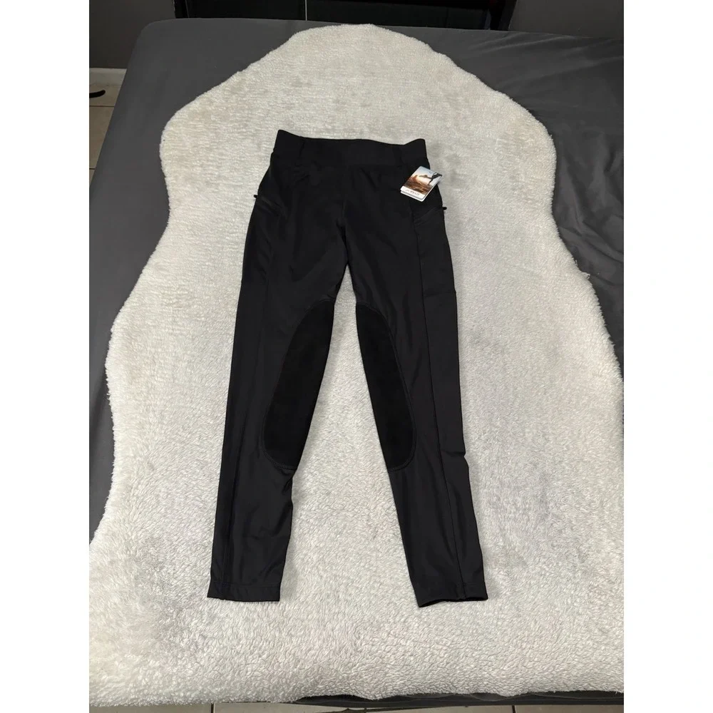 Willit Equestrian Riding Leggings Womens Small  High Rise Zip Pocket Performance